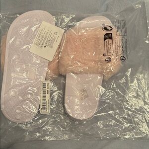 Fluffy Pink Slippers